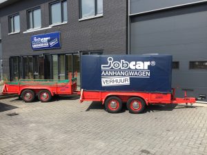 JobCar is het adres voor het huren van een aanhanger. Gegarandeerd zeer gunstige tarieven