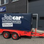 aanhanger huren tandem met huif
