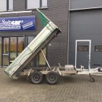 aanhanger huren tandem kipper