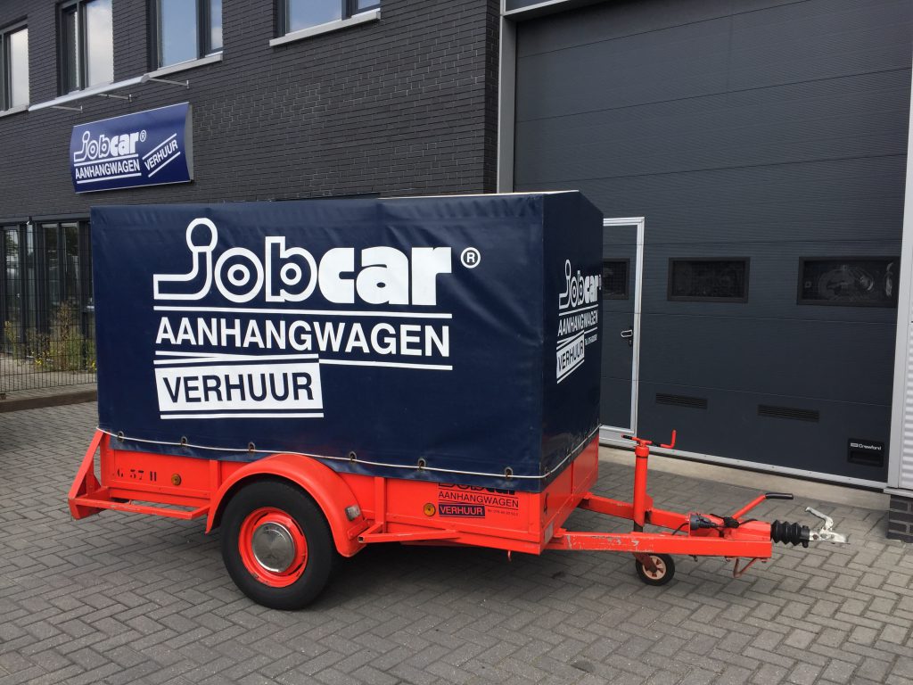 Geremd huif aanhangwagen. max 750 Kg rijbewijs B