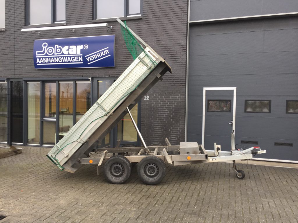 tandem kipper aanhangwagen, tandem asser tot 2000 kg.